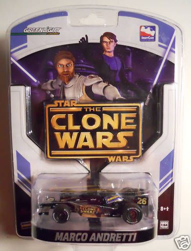 Star Wars Clone Wars Formula 1 Car   Hot Wheels NIB  