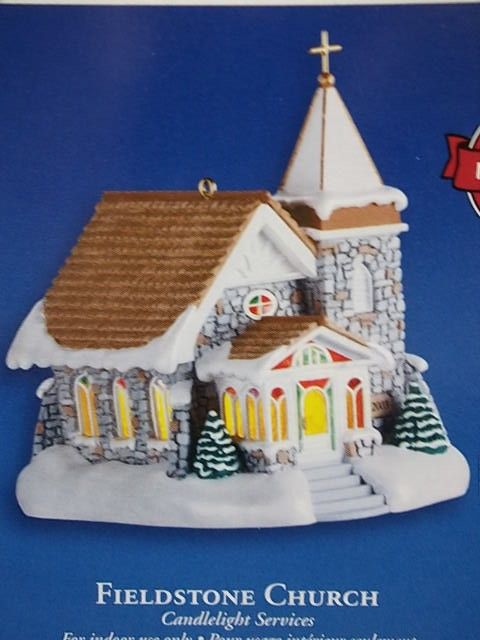 Hallmark Candlelight Services Church Magic Series Christmas Ornaments 