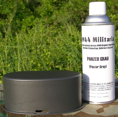   WWII PANZERGRAU (Panzer Gray) SPRAY PAINT For Vehicles Or Equipment