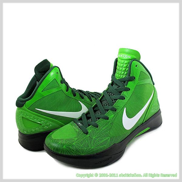   HYPERDUNK 2011 GREEN CELTICS APPLE WHITE rajon rondo pe hyperfuse bg32