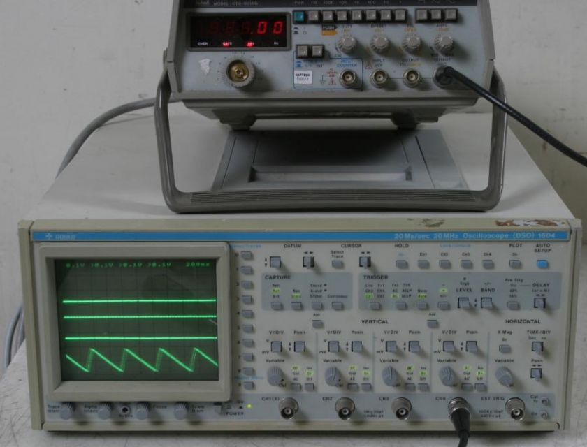 Gould DSO 1604 4 Channel 20Ms/sec 20MHz Oscilloscope  