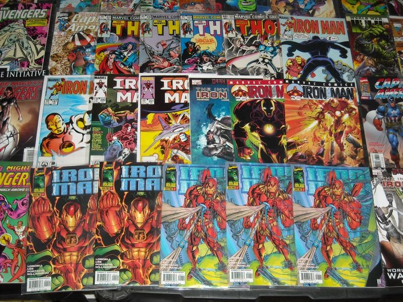   Avengers Movie Comic Collection Lot Iron Man Thor Captain America Hulk