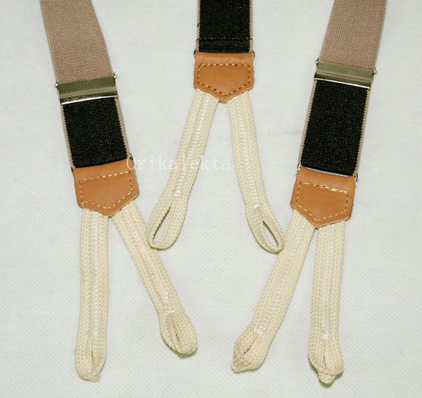 WW2 GERMAN UNIFORM INTERNAL SUSPENDERS XL 5291  