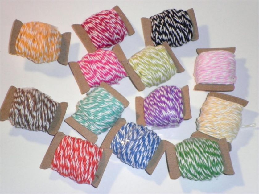 10 Yards Bakers Twine You Chose Color  