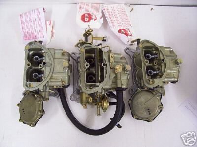 69 70 Chrysler Six Pack Carburetors Carb Holley New  