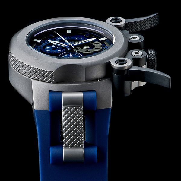   Forces TRIGGER Swiss Quartz Chrono Titanium Case Poly Strap 0957