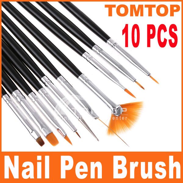 Acrylic Nail Art Brush Pen Drawing Painting Dot Tool  