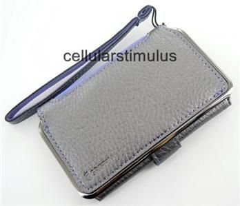 New OEM Platinum Griffin Leather Elan Passport Wallet Cover Case for 
