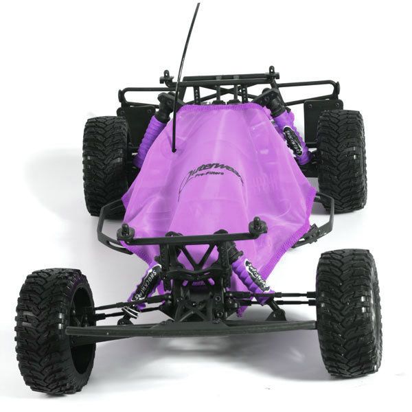 Pre Filter Shroud For HPI Blitz (Purple)  