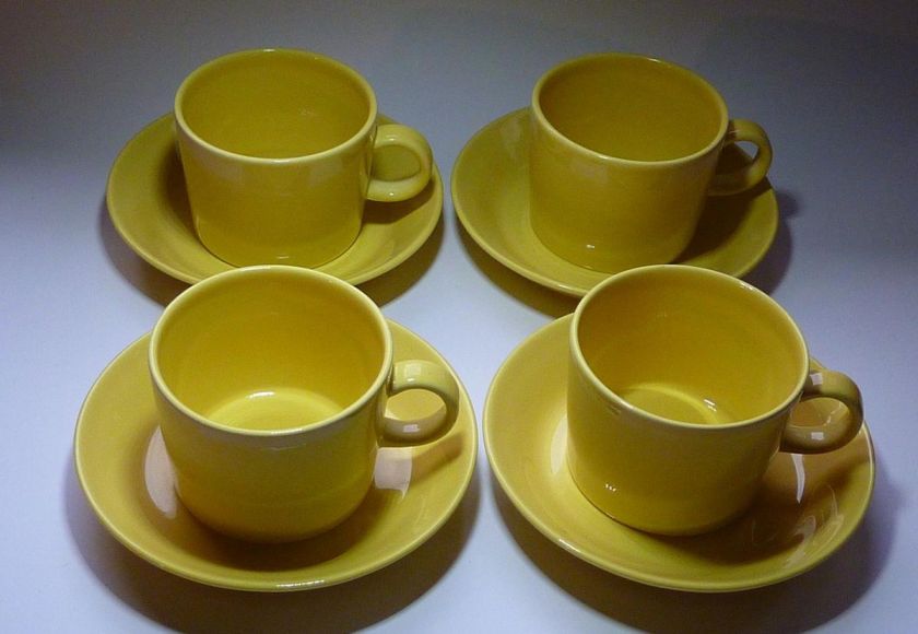 Kaj Franck 4 Teema Tea or Coffee Cup sets Arabia Finland old  