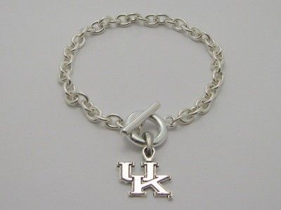 Kentucky Wildcats Silver Toggle Bracelet Jewelry UK  