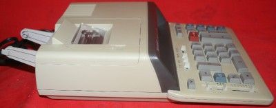 SHARP COMPET QS 1760A PRINTING CALCULATOR S/N 677X  