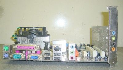 ECS P4M900T M Motherboard DDR2 w/ Intel Pentium 4 SL7Z9 3.00GHz 