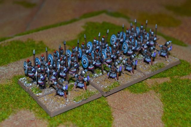 15mm Ancient DPS Painted DBMM DBA FOG Maurikian Byzantine Skoutatoi 