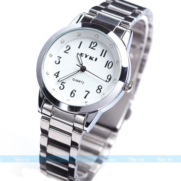 Quartz wrist watch fashion for Counterclockwise personality back in 