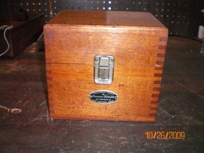 Hermann Schmidt Narrow Wheel Dresser w/ Diamond & Case  