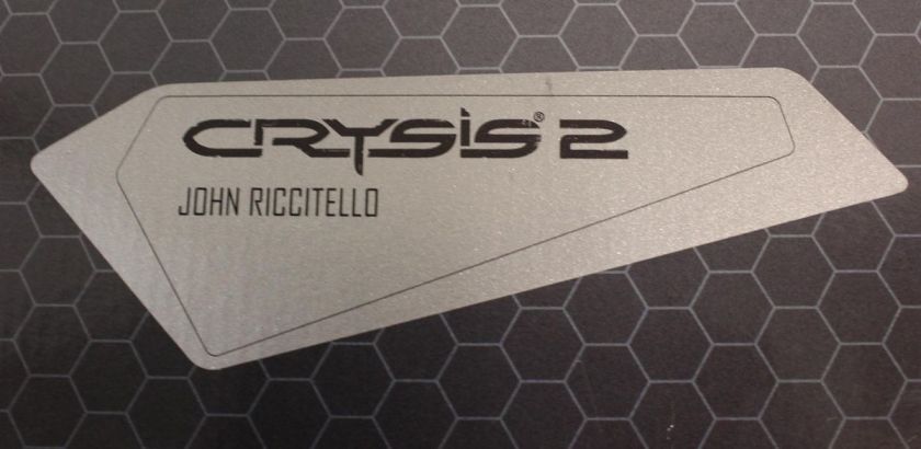 Crysis 2 Limited Collectors Nano Edition   Signed by EA Sports CEO 