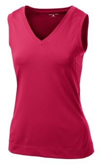 COLORS LADIES V NECK FITNESS TANK TOP XS 2XL 3XL 4XL  