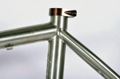 Merlin Cyrene 49cm titanium frameset + Reynolds Ouzo Pro carbon fork 