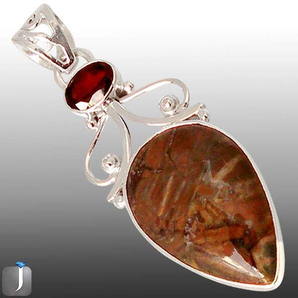 ELITE RAINBOW MOONSTONE OVAL PEAR ROUND 925 SILVER ARTISAN PENDANT 1 6 