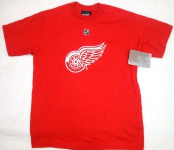 Detroit Red Wings Nicklas Lidstrom Youth T Shirt Jersey  