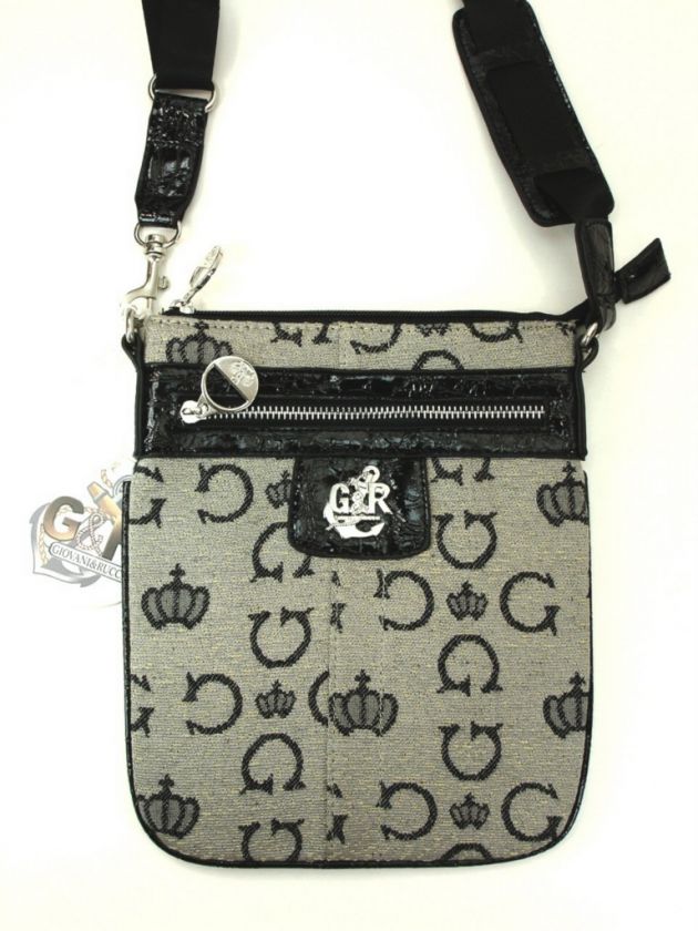 Giovani&Rucci) Cross Body Bag G10608 Gray/Black  