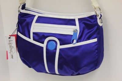 KIPLING SATCHEL SHOULDER BAG CROSSBODY HARAJUKU BLUE  