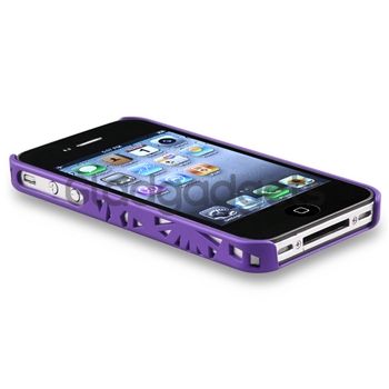 Purple Bird Nest Interwove Line Hard Case Cover+PRIVACY FILTER for 