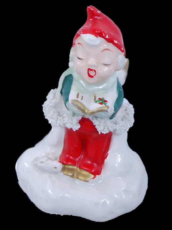 Christmas Vintage JAPAN Arnart ANGEL Bell Spaghetti 2  