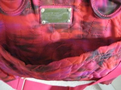 NWT MARC BY MARC JACOBS Pretty Nylon Eliza Baby Bag Tote Kava Red 