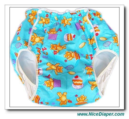 2215 072 JAPAN Adult Baby Diapers Plastic Pants Cover  