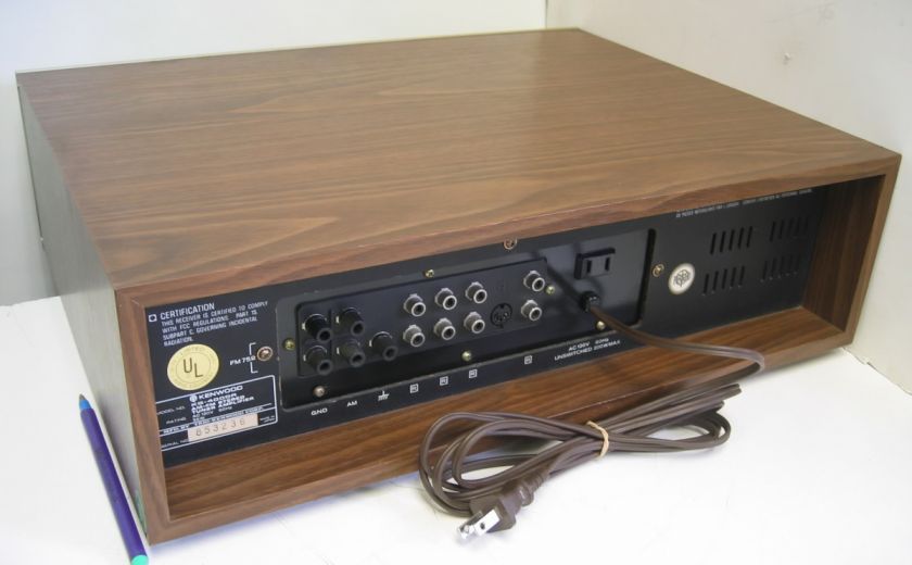 1970 Nostalgai* KENWOOD STEREO RECEIVER KS 4000R Works  