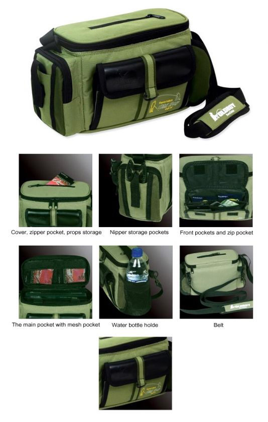 Multi fishing Bag Fishing Tackle Bag Various storage pockets  