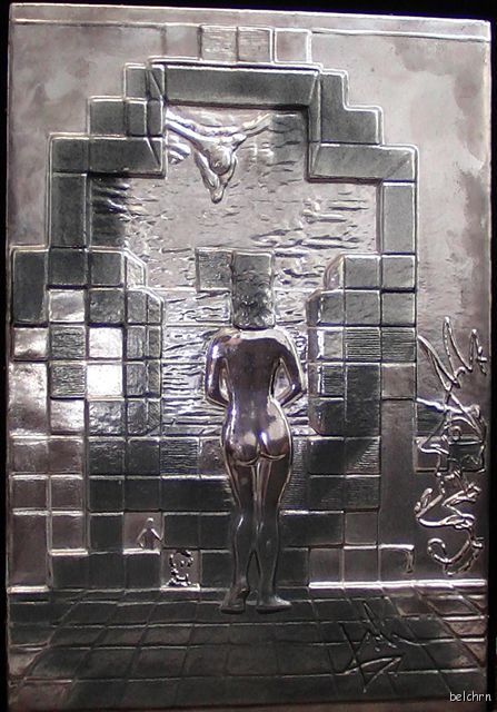 Lincoln in Dalivision   Salvador Dali   Rare SILVER Edition   Wall 