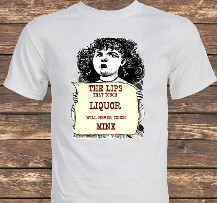 Prohibition Lips That Touch Liquor Propaganda Temperance poster T 