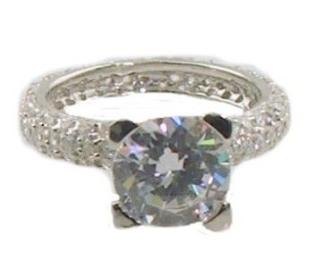 ct Brilliant Cut Engagement Ring Size  