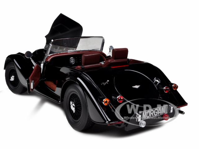   model car of morgan 4 4 sports black 2008 edition die cast model