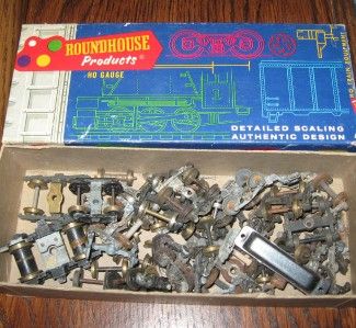 HO SCALE Model Train Parts, Steel wheels & Assemblies HO SCALE PARTS 