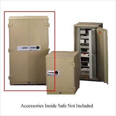 SentrySafe 77.25 FireGuard EDP Media Safe Gray Combination Group 1R 