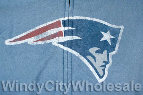 NEW ENGLAND PATRIOTS VINTAGE HOODIE REEBOK NFL XL  