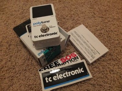 TC Electronics Polytune Guitar Tuner Pedal   Cheap  