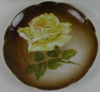 Antique JHR Charlotte Hutschenreuther Bavaria Plate  