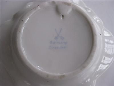 Martha Budich Dresden Germany ashtray bowl Rose & Tulip  