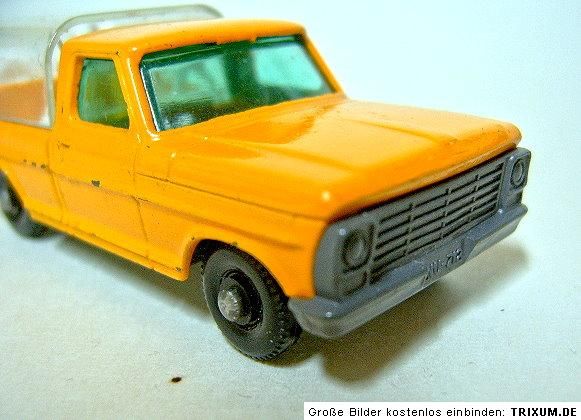 Matchbox RW No.50C Kennel Truck pre pro orange body  