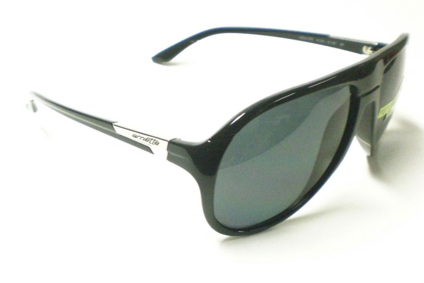 ARNETTE HIGH LIFE 4134 BLACK 41/81 SUNGLASSES POLARIZED  