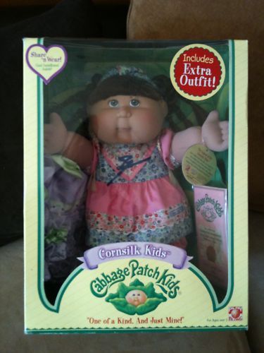 Cabbage Patch Kids Cornsilk Kids Doll New in Box NIB with Posable 