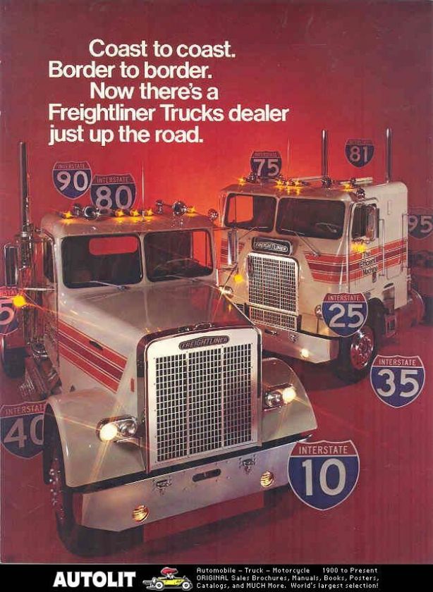 1978 Freightliner Conventional COE Truck Brochure  