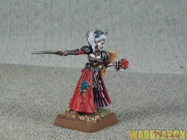 25mm Warhammer WDS painted Vampire Counts Isabella Von Carstein a40 