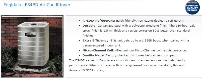 Frigidaire 4 TON GAS FURNACE UNIT Vth Condenser and Coil Cool And Heat 