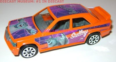 DISNEY COLLECTION DIECAST 143 BBURAGO VW MERCEDES RARE  